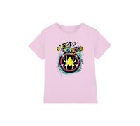 Marvel Girl's Ghost Spider Punk Logo T-Shirt, Light Pink | Size: 12-13 Years Marvel Light Pink 12-13 Years