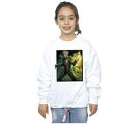 Marvel Girl's Guardians Of The Galaxy Groot Forest Energy Sweatshirt in White | Size: 3-4 Years Marvel White 3-4 Years