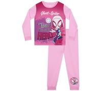Marvel Girls Pyjamas, Spidey And His Amazing Friends Kids Pjs, Ghost Spider Girls' Pyjama Sets For Winter, Ages 18 Months To 8 Years