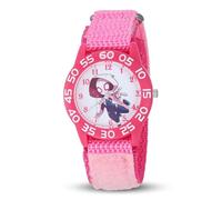 Marvel Girl's Super Hero' Quartz Plastic and Nylon Watch, Color:Pink (Model: WMA000310)