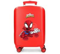 Disney unisex for kids. 2481321 Go Spidey cabin bag rigid 50 cm red (OSFA), Casual, ABS / Polycarbonate, children's fashion
