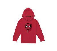 Marvel Graff Parker Spiderman Youth Kids Pull-Over Hoodie, Red Marvel Red 7-8 Years