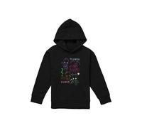 Marvel Guardians Of The Galaxy Groot Sketch Flowers Youth Kids Pull-Over Hoodie, Black | Size: 12-13 Years Marvel Black 12-13 Years