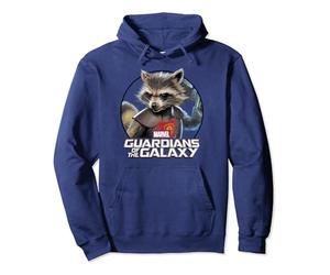 Marvel Guardians Of The Galaxy Rocket Circle Portrait Pullover Hoodie