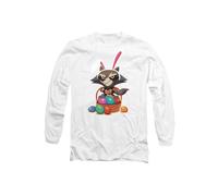 Marvel Guardians Of The Galaxy Sweet Rabbit Long Sleeve T-Shirt, White | Size: XL Marvel White XL