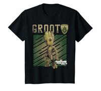 Marvel Guardians Vol. 2 Baby Groot Shield Kids T-shirt T-Shirt