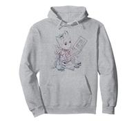 Marvel Guardians Vol. 2 Groot Tape Gradient Pullover Hoodie