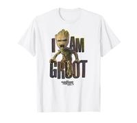 Marvel Guardians Vol.2 I AM GROOT Cute Angry T-Shirt