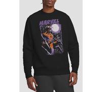 Marvel Halloween Manspider Roars Sweatshirt, Black | Size: Medium Marvel Black M