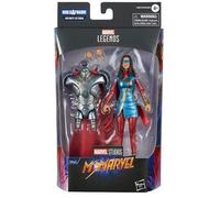 Universo Marvel Hasbro Marvel Legends Series Disney Plus Ms. Marvel MCU Series Action Figure 6-inch Collectible Toy, includes 2 Accessories and 1 Build-A-Figure Part, Multicolor, One Size (F3857)
