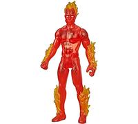 Marvel Hasbro Legends Series 3.75-inch Retro 375 Collection Human Torch Action Figure Toy