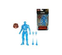 Marvel Hasbro Legends Series 6-inch Hologram Iron Man Action Figure Toy, Premium Design and Articulation Includes 2 Accessories and 1 Build-A-Figure Part Multicolor, F0358