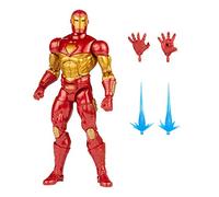 Marvel Hasbro Legends Series 6-inch Modular Iron Man Action Figure Toy, Includes 4 Accessories and 1 Build-A-Figure Part, Premium Design and Articulation Multicolor, F0355 Multicolor, F0355