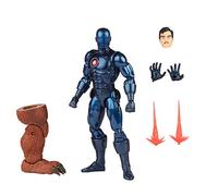 Marvel Hasbro Legends Series 6-inch Stealth Iron Man Action Figure Toy, Includes 5 Accessories and 1 Build-A-Figure Part, Premium Design and Articulation Multicolor, F0357
