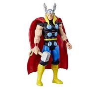 Marvel Hasbro Legends Series Age 4+ 3.75-inch Retro 375 Collection Thor Action Figure Toy, 1 Accessory, Multicolor, F3819