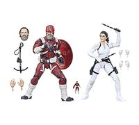 Marvel Hasbro Legends Series Avengers 6-inch Scale Red Guardian & Melina Vostkoff Figure 2-Pack, For Kids Age 4 And Up no color