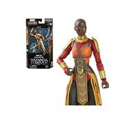 Marvel Hasbro Legends Series Black Panther Wakanda Forever Okoye Age 4+ 6-inch Action Figure Toy, 2 Accessories, 1 Build-A-Figure Part, Multicolor (F3677)