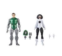Marvel Hasbro Legends Series Captain vs. Doctor Doom, Avengers 60th Anniversary Collectible 6 Inch Action Figures