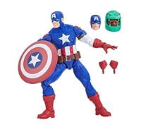 Marvel Hasbro Legends Series: Ultimate Captain America Ultimates, Classic Comic Legends Action Figure, 15 cm, Multicolor, F6616