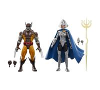 Wolverine 50th Anniversary Marvel Legends Wolverine and Lilandra Neramani 6"