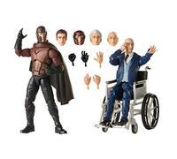 Marvel Hasbro Legends Series X-Men Magneto and Professor X 6-inch Collectible Action Figures Toys, Ages 14 And Up