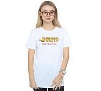 (XXL, White) Marvel Womens/Ladies Hawkeye AKA Clint Barton Cotton Boyfriend T-Shirt
