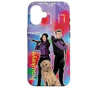 Marvel Hawkeye Clint Barton Kate Bishop Lucky the Pizza Dog Case for iPhone 16