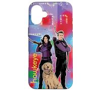 Marvel Hawkeye Clint Barton Kate Bishop Lucky the Pizza Dog Case for iPhone 16 Plus