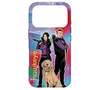 Marvel Hawkeye Clint Barton Kate Bishop Lucky the Pizza Dog Case for iPhone 17 Pro