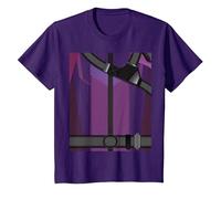 Marvel Hawkeye Kate Bishop Costume T-Shirt, Youth, Purple, Medium