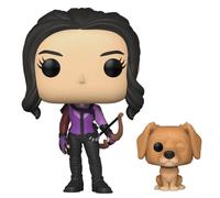 Marvel Hawkeye Kate Bishop with Lucky the Pizza Dog Funko Pop! Vinyl