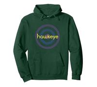 Marvel Hawkeye Purple Target Pullover Hoodie, Adult Unisex, Dark Green, X-Large