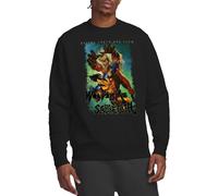 Marvel X-Men Heavy Metal Wolverine Versus Sabretooth Sweatshirt, Black | Size: Small Marvel Black S
