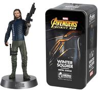 Marvel Heavyweights Winter Soldier Infinity War 1:18 Metal Statue in Tin Box