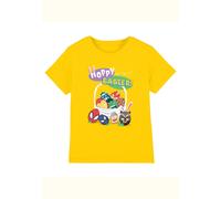 Marvel Heroes Hoppy Easter Eggs Kids T-Shirt, Yellow | Size: 9-10 Years Marvel Yellow 9-10 Years