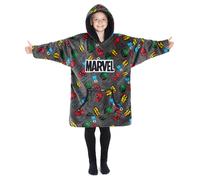 Marvel Hoodies for Boys, Fleece Oversized Blanket Hoodie Avengers