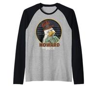 Marvel Howard The Duck Bummed Out Badge Raglan Baseball Tee