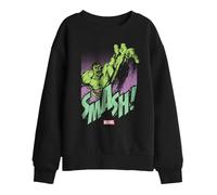 Marvel Hulk Gamma Smash Kids Sweatshirt, Black, 7-8