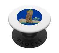 Marvel I Am Groot Baby Groot Sitting And Thinking PopSockets Swappable PopGrip