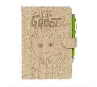 Grupo Erik A5 Notebook & Pen Set - Marvel Groot Gifts | Projector Pen, Bullet Journal Dotted Note Book, Dotted Notebook A5 Sketchbook | Marvel Gifts Under 15 Pounds