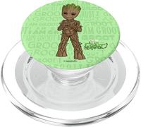 Marvel I Am Groot Super Cute Seedling Superhero Poster PopSockets PopGrip for MagSafe