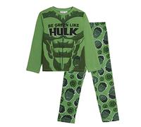 Marvel Incredible Hulk Pyjamas Kids Dress Up Pjs Boys Novelty Avengers Tee and Loune Pants