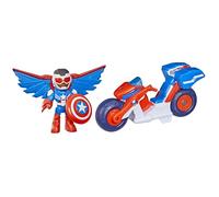 Marvel Iron Man and His Awesome Friends Iron Hulk 2-In-1 Mech Suit & Vehicle, Action Figure & Toy Vehicle, Pequeño, Green
