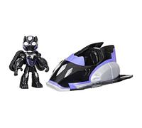 IRON MAN AND HIS AWESOME FRIENDS Marvel Black Panther Plane Action Figure & Toy Vehicle 3-Inch (7.6 CM) Super Hero Toys for Kids Ages 3+