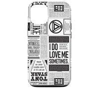 Marvel Iron Man I Do Love Me Sometimes Tony Stark Quotes Case for iPhone 12/12 Pro