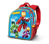 Marvel Iron Man Tech-Elite 3D Backpack, Blue, 25 x 30 cm, Capacity 7 L