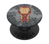 Marvel Iron Man Tony Stark Cute Cartoon PopSockets Swappable PopGrip