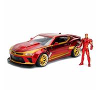 MARVEL IRONMAN 2016 CHEVY CAMARO SS 1:24 SCALE DIE-CAST CAR