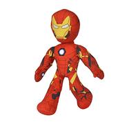 Disney Marvel Ironman Poseable Action Figure Soft Toy, Gold, Red, 25 cm