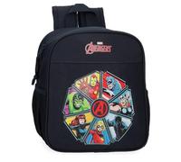 Marvel Joumma Avengers To The Power Backpack Nursery Black 21x25x10cm Polyester 5.25L, Black/White, Daycare Backpack